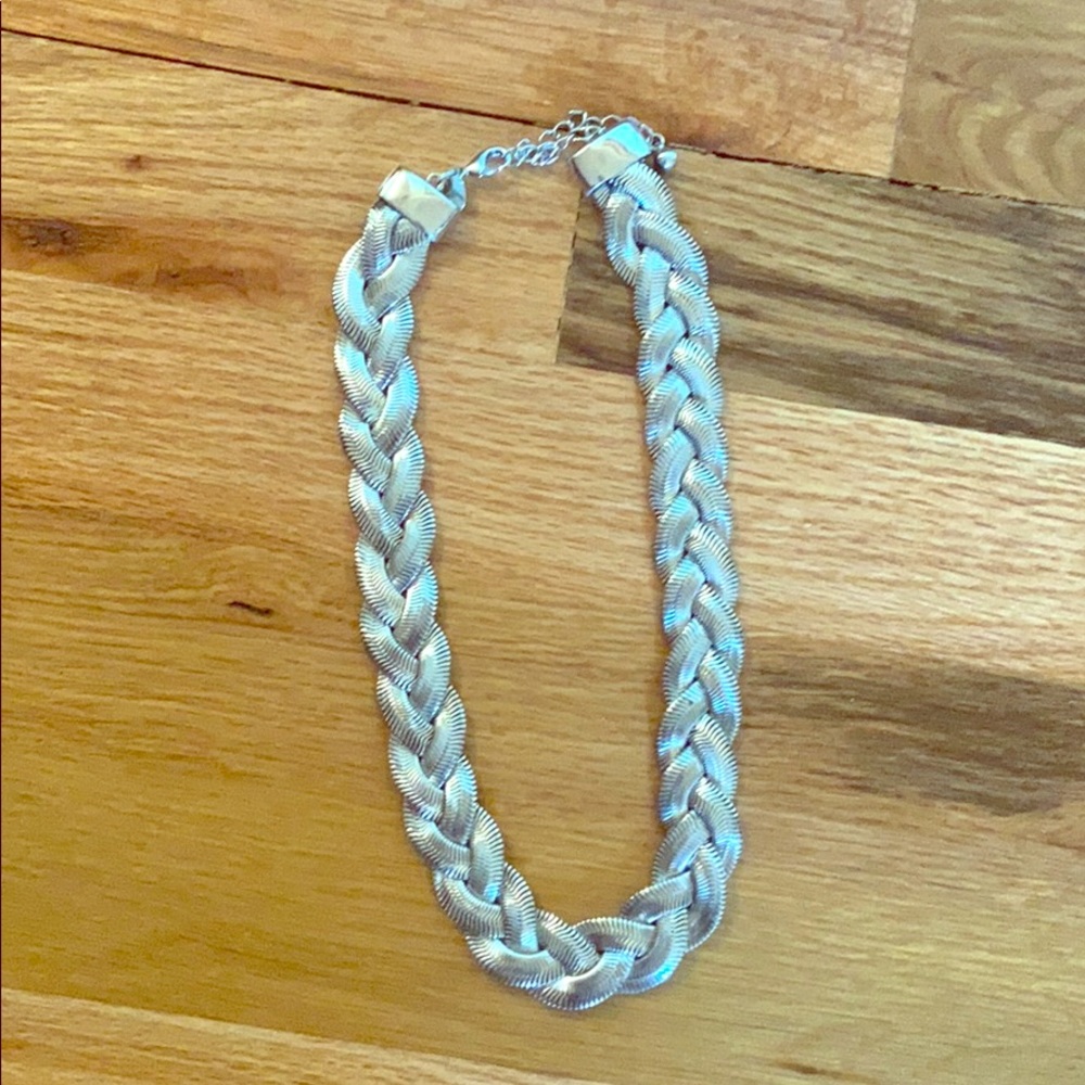 Silver Rope Necklace